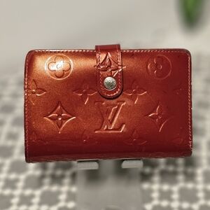 EUC LouisVuitton  Vernis Billets Viennois wallet